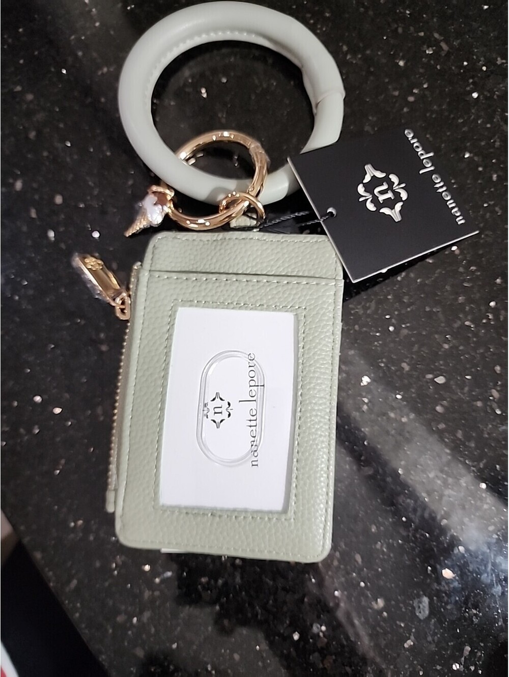 Cani Bracelet Cartera De Mano 28726019 Clay Sage Nanette Lepore RN 953858 Q4-25